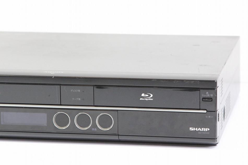 シャープ HDD/BD/DVD/VHS対応 BDレコーダー BD-HDV22ＡＤデッキまとめ