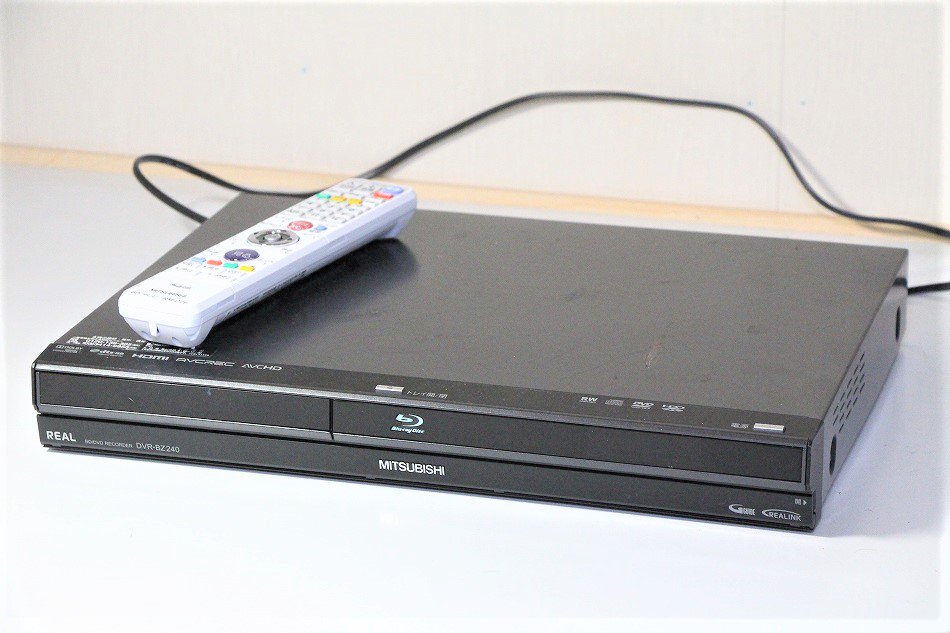 三菱電機 500GB 2チューナー ブルーレイレコーダー DVR-BZ240ブルーレイレコーダー