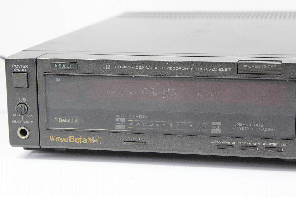 SL-HF705｜SONY Hi-Band Beta hi-fi ビデオデッキ｜中古品｜修理販売｜サンクス電機