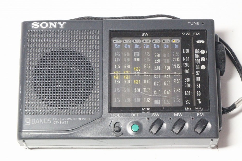初回限定】 ラジオ ICF-SW22 SONY - ラジオ