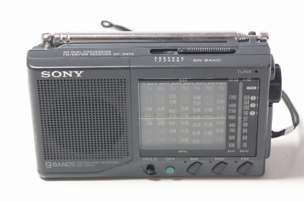 SONY ICF-SW22 JE 海外向 ラジオ - ラジオ・コンポ