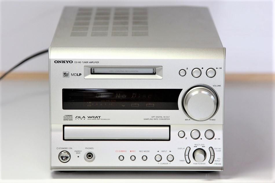 FR-X9｜ONKYO オンキョー CD/MDコンポ MDLP｜中古品｜修理販売