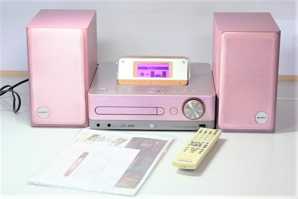 オーディオ機器 その他 CMT-E300HD/P｜SONY HDD/CD対応 ハードディスクコンポ HDD80GB ピンク｜中古品｜修理販売｜サンクス電機
