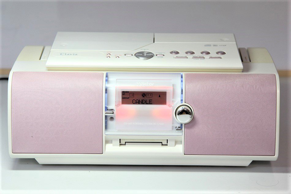 予約販売 ニコニコJVC CLAVIA RD-M1-W メモリーコンポ ラジオ・コンポ 