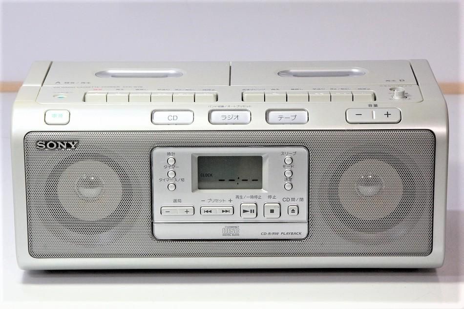 CFD-W78/S｜SONY CDラジカセ W78 シルバー ｜中古品｜修理販売｜サンクス電機