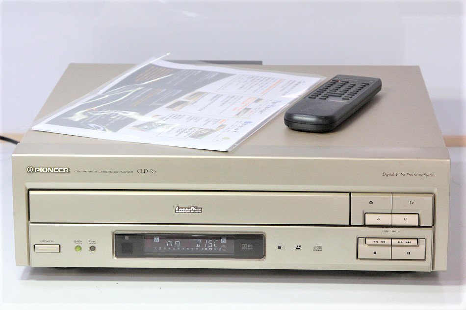 パイオニア Pioneer CD/LDプレーヤー  CLD-R5 レーザー