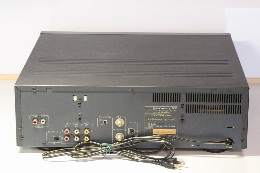 カラオケ機能搭載】Pioneer レーザーディスクプレーヤー CLD-K800 - その他