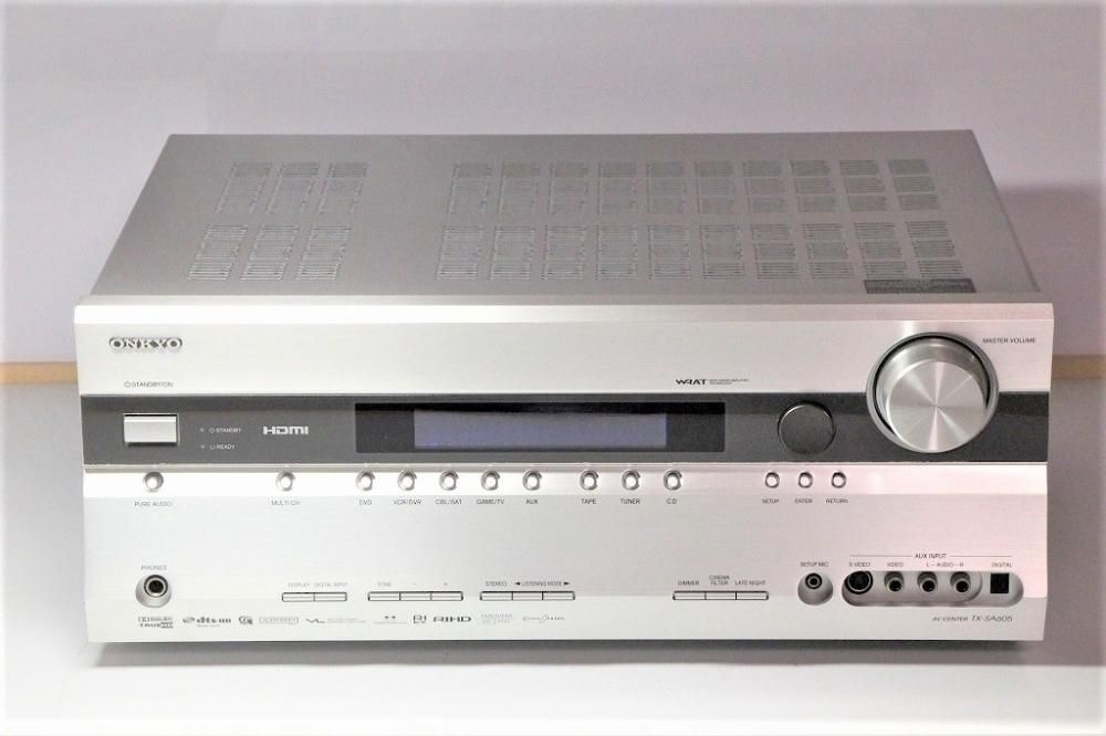 TX-SA605(S)｜ONKYO AVセンター 185W×7ch シルバー ｜中古品｜修理販売