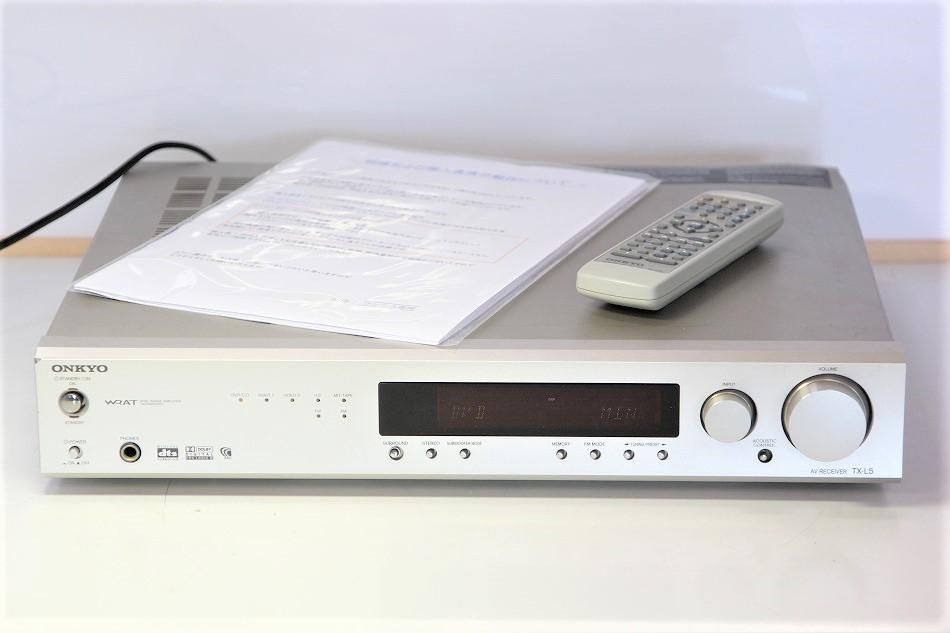 onkyo AVアンプ TX-SA602 リモコン付ききなこ105