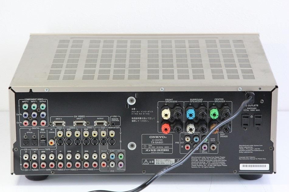 TX-SA601｜ONKYO オンキョー 6ch AVサラウンドアンプ｜中古品｜修理