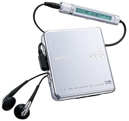 SONY 『Hi-MD MZ-EH930』と新品未開封のHiMDディスク（１枚-