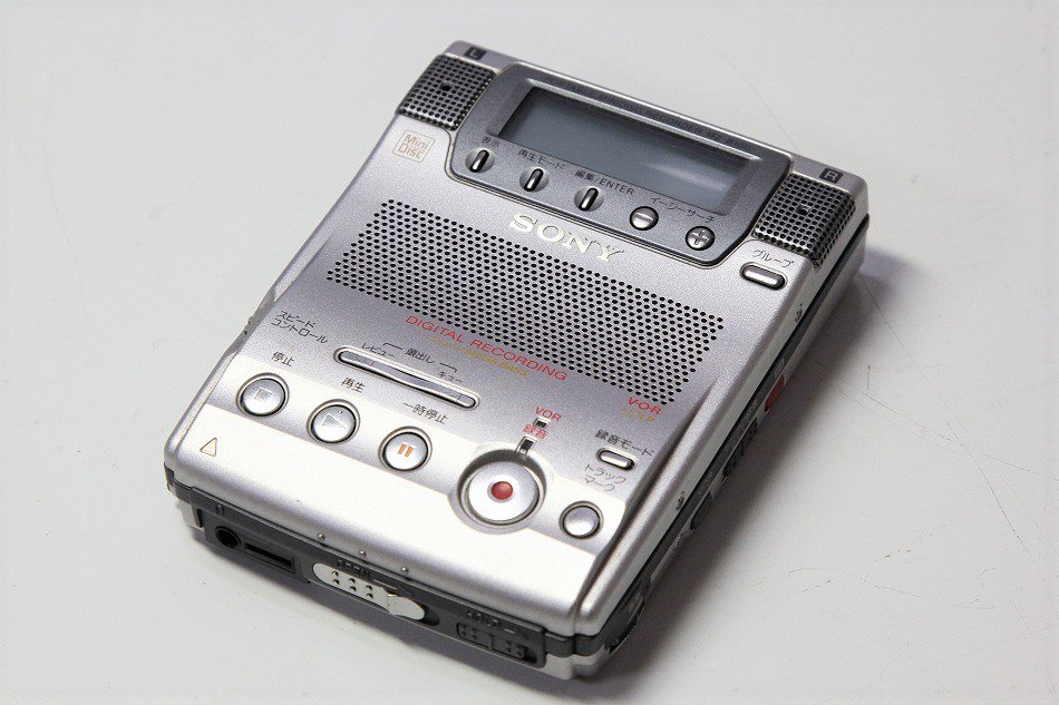 SONY MZ-B100 ポータブルミニディスクレコーダー-