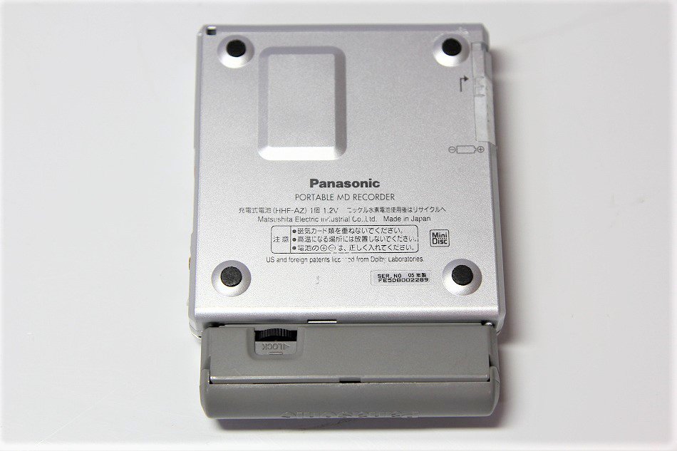 SJ-MR50-S｜Panasonic ポータブルMDレコーダー シルバー ｜中古品｜修理販売｜サンクス電機