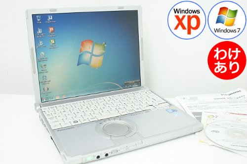 Let's note CF-T8HWLCPS｜中古ノートパソコン office付き Windows7 XP選択可 B5 レッツノート パナソニック  松下 Panasonic CF-T8 Core2Duo-1.60GHz 2GB 250GB Windows7搭載 12.1型 1024x768 