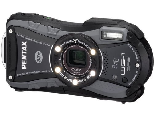 OPTIOWG-1GPSGY｜PENTAX 防水デジタルカメラOptio WG-1GPS グレー GPS