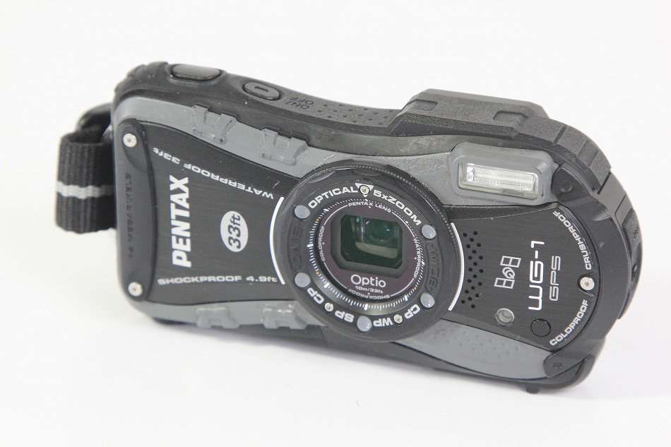 OPTIOWG-1GPSGY｜PENTAX 防水デジタルカメラOptio WG-1GPS グレー GPS ...