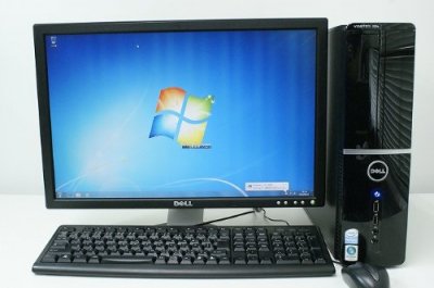 型番】｜中古デスクトップパソコン 本体のみ Windows7 DELL デル Vostro 220s Pentium-2.20GHz 2GB  160GB DVDコンボ Windows7搭載 リカバリ付 MRR office付き オフィス付き(open  office)｜中古品｜修理販売｜サンクス電機