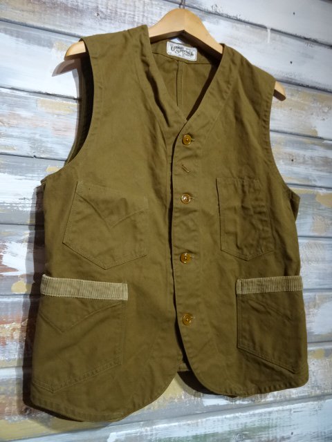 FREEWHEELERS ”CONDUCTOR VEST” （RED BEIGE） - OLD 