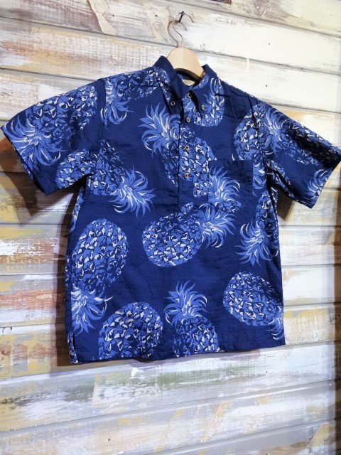 JELADO ”Pullover B.D Aloha Shirts” （オールド・ネイビー） - OLD STAND UP