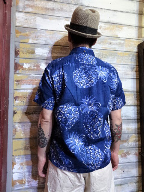 JELADO ”Pullover B.D Aloha Shirts” （オールド・ネイビー） - OLD