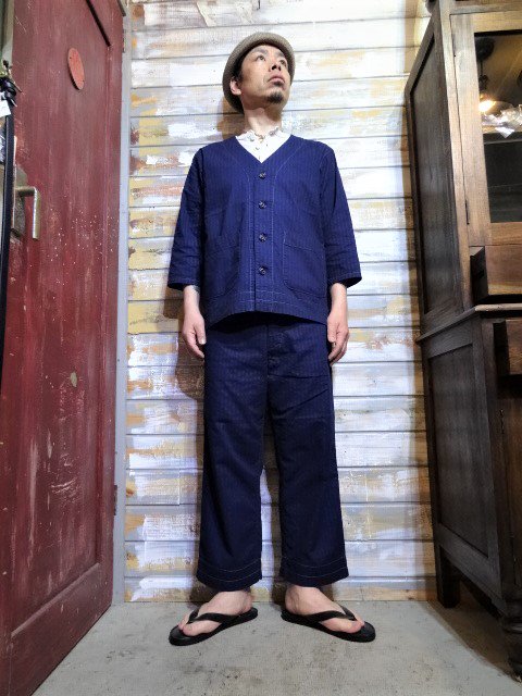 TROPHY CLOTHING ”DABO-PANTS” （INDIGO） - OLD STAND UP