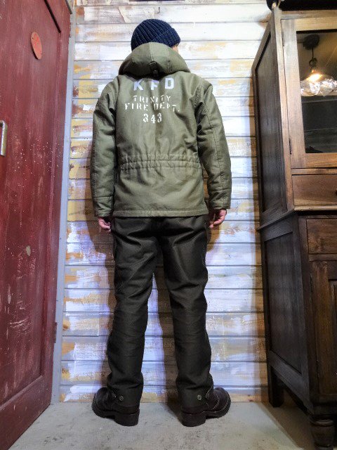 COLIMBO ZT-0129 ”Kodiak Fire Dept Crew”OBSERVER PARKA CUSTOM （OLIVE） - OLD  STAND UP