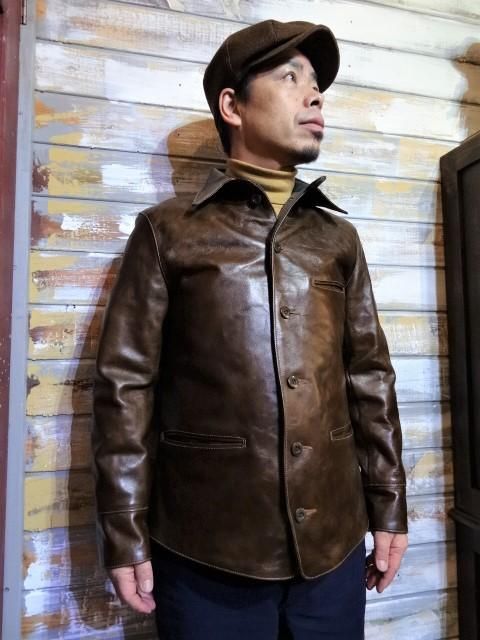 FREEWHEELERS 2018 ”BRAKEMAN” WORK COAT（TATANKA BROWN） - OLD STAND UP