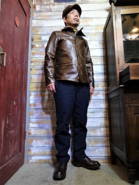 FREEWHEELERS 2018 ”BRAKEMAN” WORK COAT（TATANKA BROWN） - OLD STAND UP