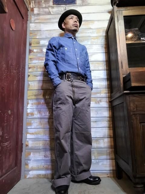 JELADO ジョングラッコー JOHN GLUCKOW Ursula Trousers グレー