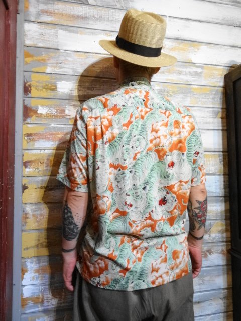 JELADO ”Pullover B.D Aloha Shirts” （オールド トマト） - OLD STAND UP