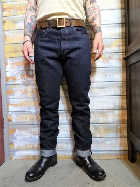 TROPHY CLOTHING ”Brat Style Narrow Denim” (INDIGO) - OLD TROPHY CLOTHING ”Brat Style Narrow Denim” (INDIGO) - OLD