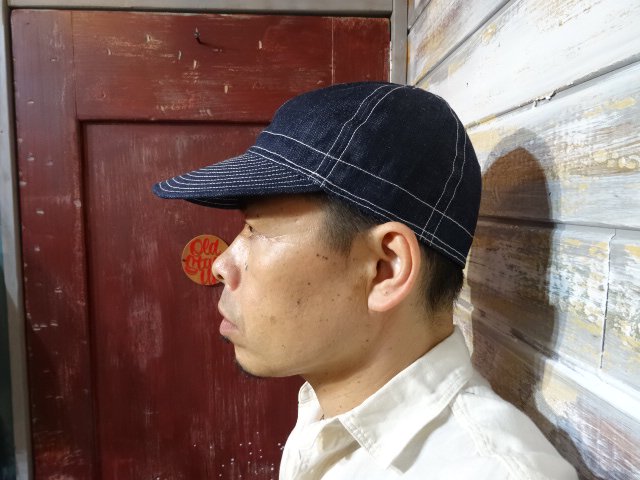 FREEWHEELERS ”MECHANIC CAP”（10oz INDIGO DEINM） - OLD STAND UP