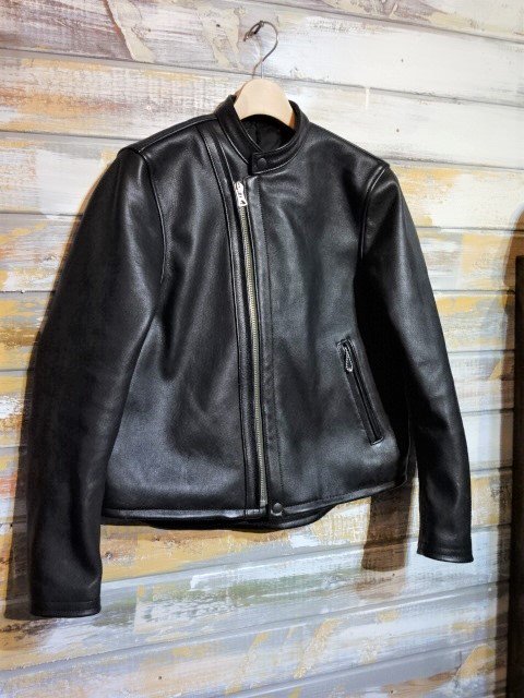 JOHN GLUCKOW ”The Rider” JACKET （HOSE HIDE BLACK） - OLD STAND UP