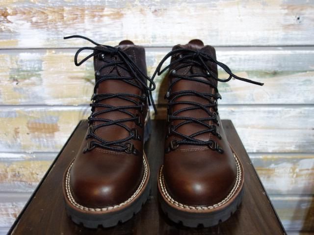 COLIMBO ”FLAT TOP MOUNTAIN BOOTS LIGHT”（BROWN） - OLD STAND UP