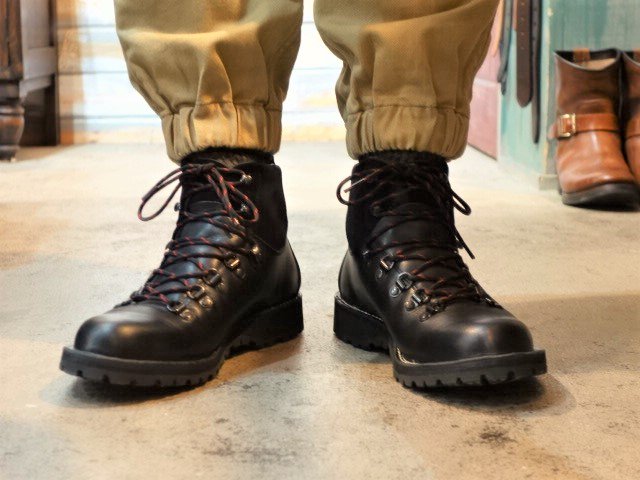 Colimbo Flat top mountain Boots Light BKメンズ - 靴