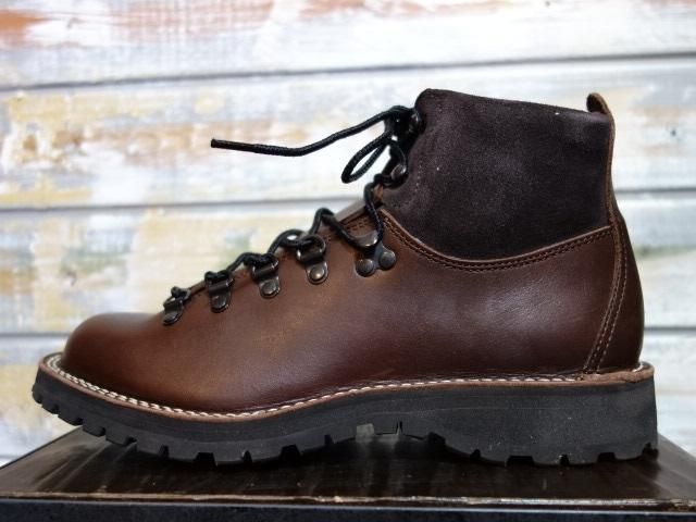 COLIMBO ”FLAT TOP MOUNTAIN BOOTS LIGHT”（BROWN） - OLD STAND UP