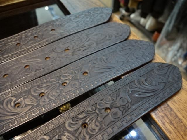 TROPHY CLOTHING ”TROPHY” Studded Belt（BLACK） - OLD STAND UP