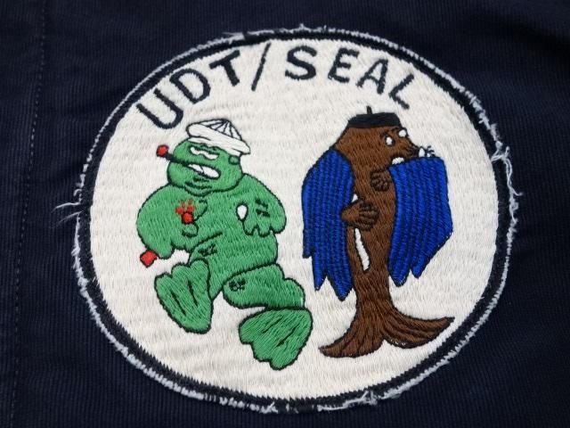 FREEWHEELERS ”U.D.T.-11 CREW CUSTOM” DECK WORKER JACKET（NAVY