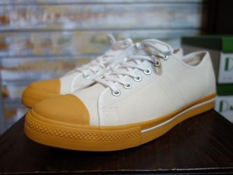 Dapper’s LOT1403 ”Dappers Brand Canvas Sneakers” Type Low Cut(OFF WHITE CANVAS) - OLD STAND UP