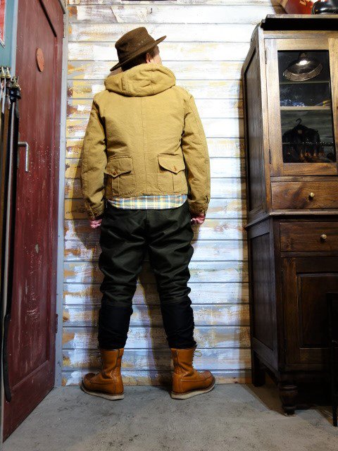 FREEWHEELERS ”TIMBER BEAST”COAT（YARN-DYED YELLOW BROWN） - OLD STAND UP