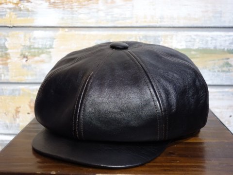 Dapper's Lot1515 ”40's Style Classic Horsehide Leather Casquette 