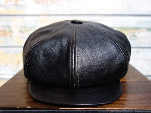 Dapper's Lot1515 ”40's Style Classic Horsehide Leather Casquette ...
