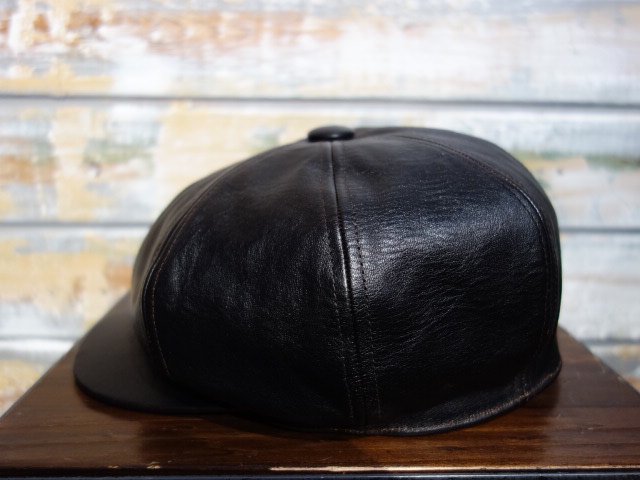Dapper's Lot1515 ”40's Style Classic Horsehide Leather Casquette 
