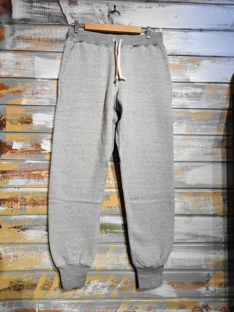 Dapper’s LOT1529 ”Loopwheel Sweat Pants Special Sewing” （LIGHT GRAY  HEATHER） - OLD STAND UP