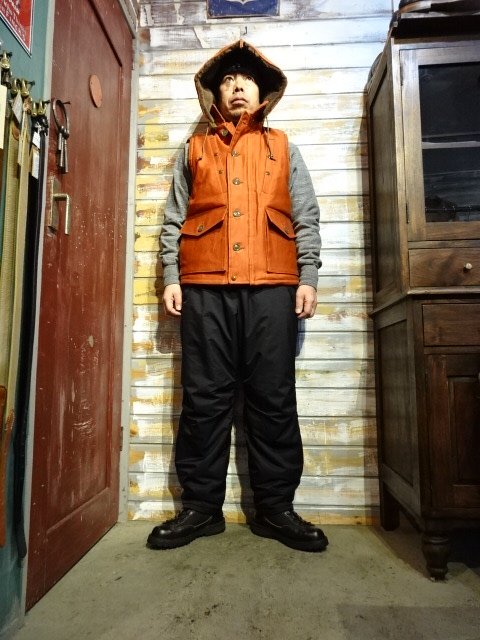 FREEWHEELERS ”FLIGHT DECK CREW VEST”（DARK ORANGE