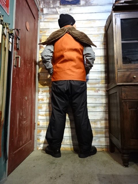 FREEWHEELERS ”FLIGHT DECK CREW VEST”（DARK ORANGE） - OLD STAND UP