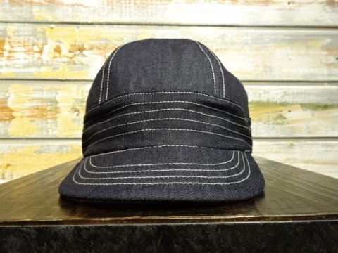 FREEWHEELERS ”Guthrie” WORK CAP（10oz INDIGO DENIM） - OLD STAND UP