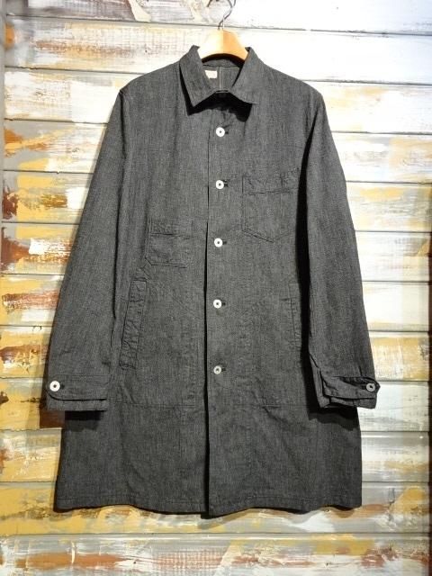 FREEWHEELERS ”Baldwin” WORK COAT(BLACK PEPPER CHAMBRAY FREEWHEELERS ”Baldwin” WORK COAT(BLACK PEPPER CHAMBRAY