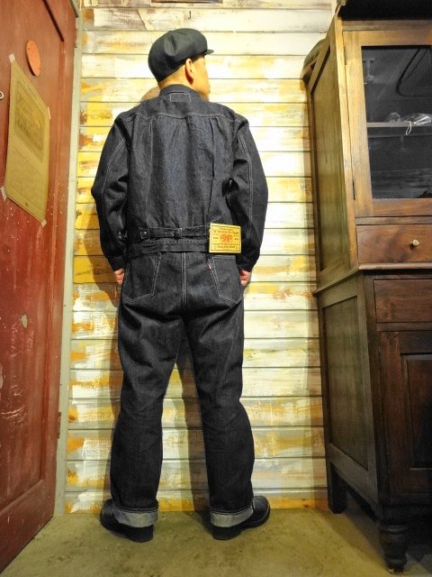 FREEWHEELERS ”Lot506XX 1933” DENIM JACKET（14oz INDIGO DENIM）WASH - OLD  STAND UP