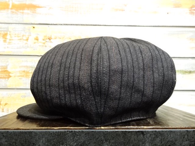 Dapper's LOT1611 ”Classical Casquette Type B”（BLACK COVERT STRIPE 